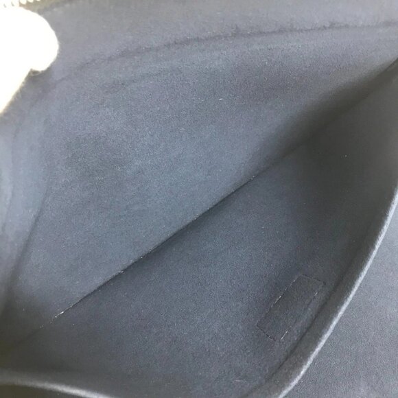 LOUIS VUITTON M68235 LV logo Pochette Jules GM Pouch Clutch bag Navy/Black - Picture 13 of 14